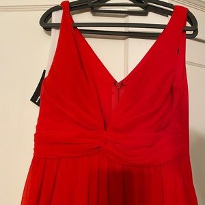 Red XL Fashion Nova NWOT long dress